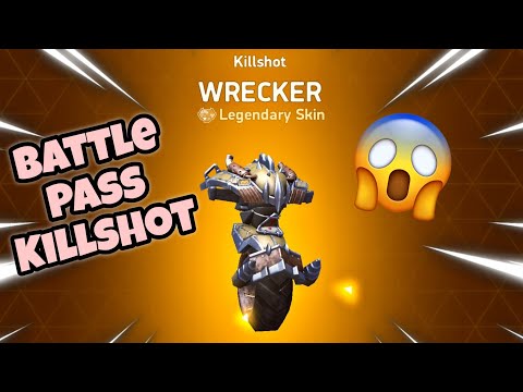Killshot Legendary Wrecker Skin Unlock $100 - Mech arena