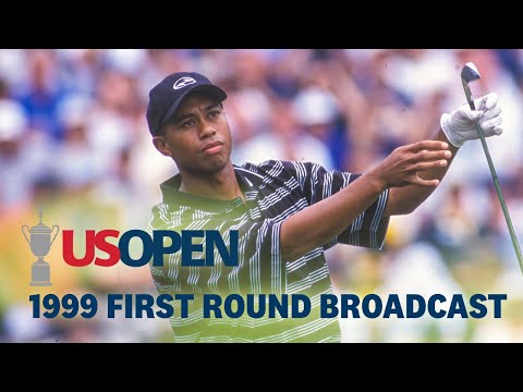 1999 U.S. Open (Round 1): Tiger Woods Kicks Things off at Pinehurst No. 2 | Full Broadcast