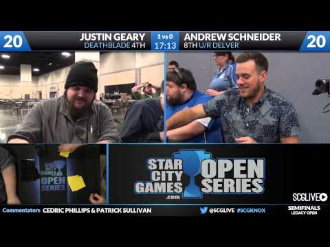 SCGKNOX - Legacy - Semifinals - Andrew Schneider vs Justin Geary