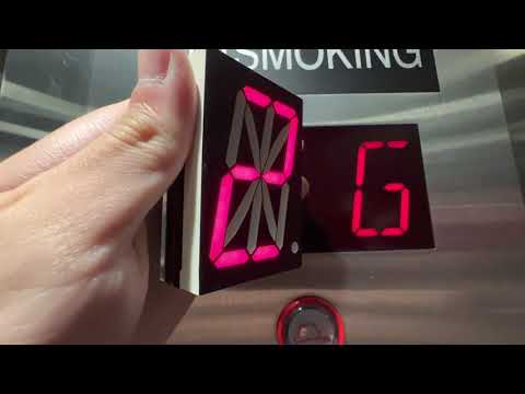 VERY LOUD MOTOR! Montgomery Hydraulic Elevator - Auraria Library - MSU - Denver, CO