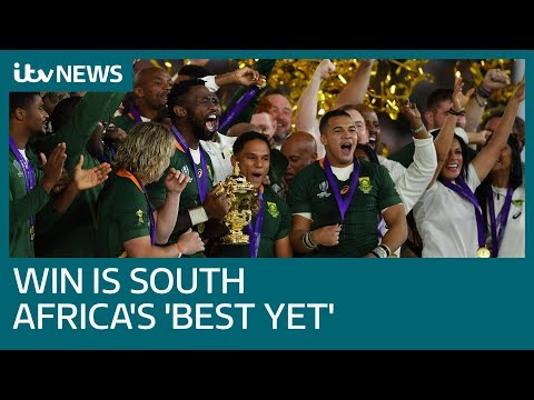 Francois Pienaar: South Africa's Rugby World Cup victory is country's greatest yet | ITV News