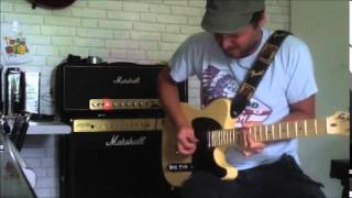Video thumbnail for American Std Fender Telecaster FSR Rustic Ash Butterscotch Blonde by yann bojon