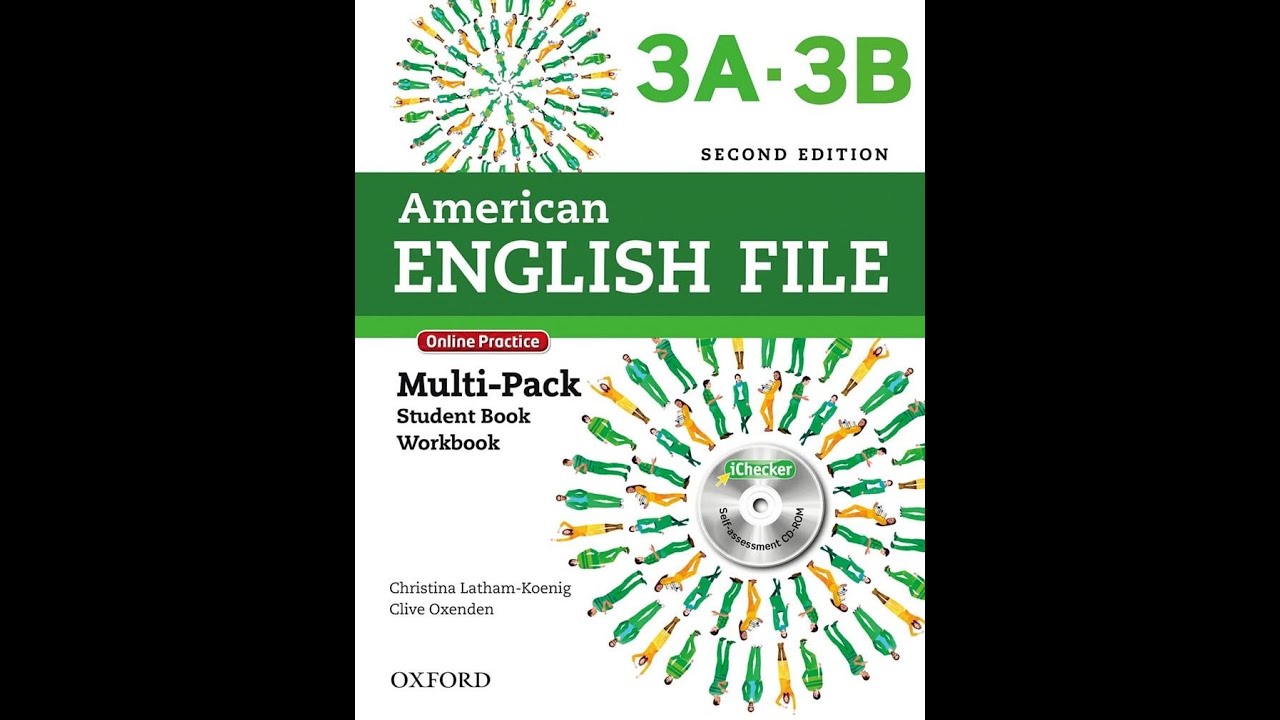 American English File 3 Second Edition pdf videos audios test - Completo - Tapa Verde