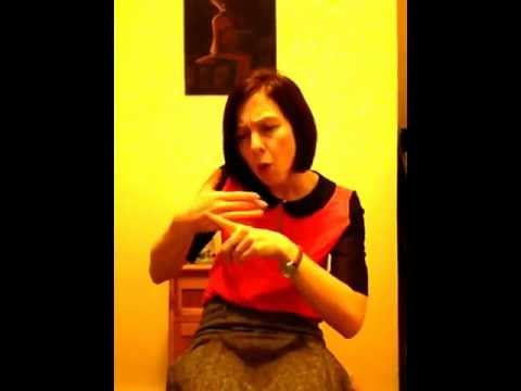 How to Sign Umbilicus in BSL