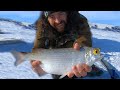 Video Thumbnail for Huge Walleye And Goldeye On Lake Diefenbaker! Non Stop Sauger Action
