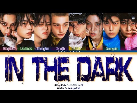 DJ Snake & Stray Kids (스트레이 키즈) &ndash; 'In The Dark' [Color Coded Lyrics]
