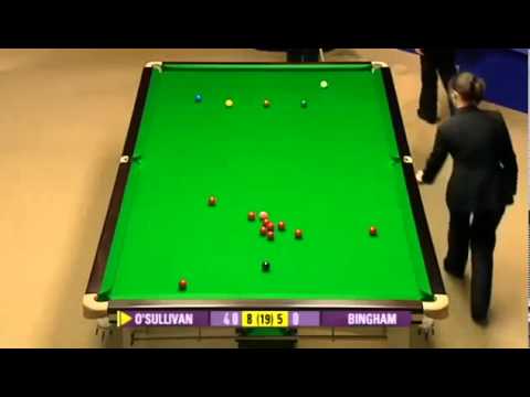 Break 103   Ronnie O'Sullivan World Championship 2009 vs Stuart Bingham