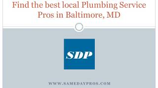 Best local Plumbing Service in Baltimore