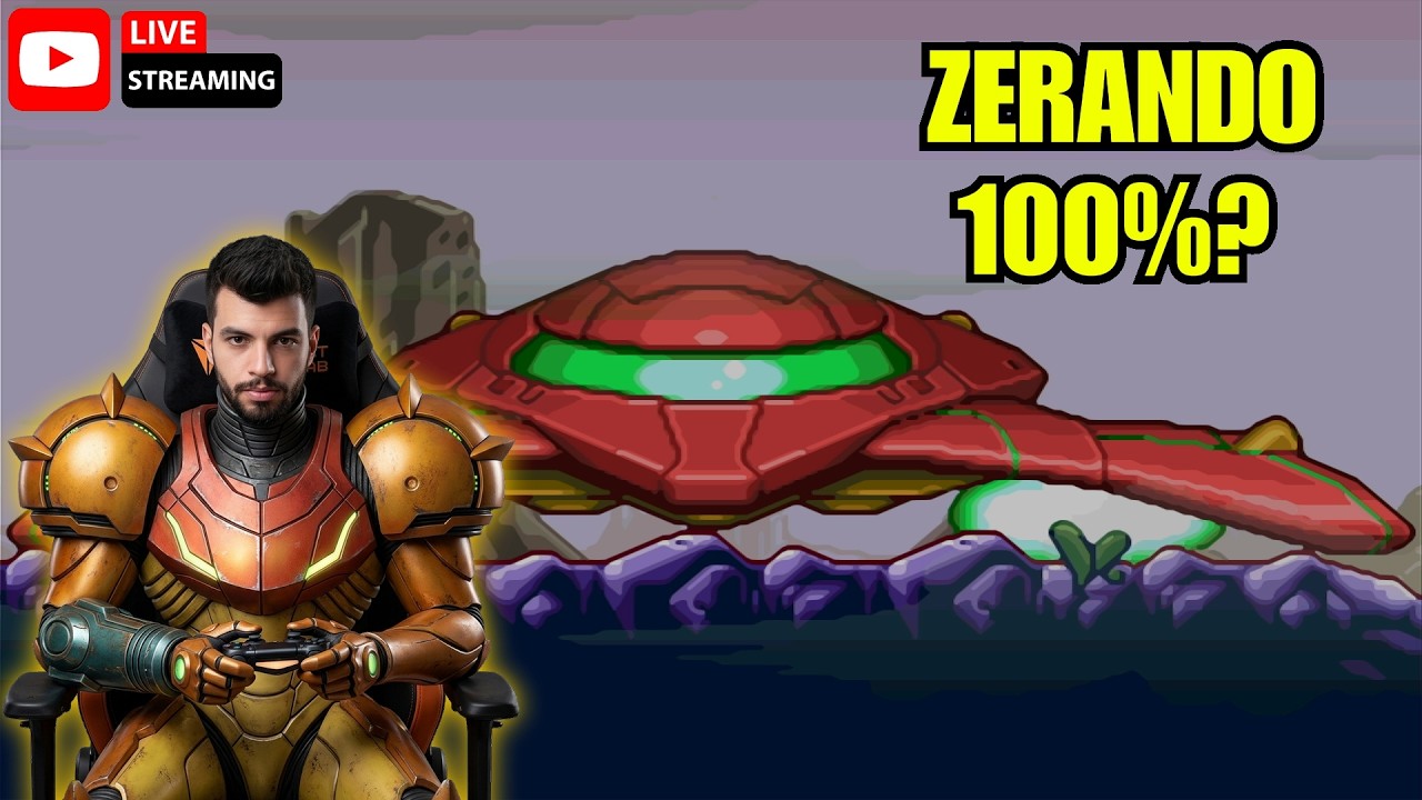 METROID ZERO MISSION AO VIVO! 🚀 Relembrando o Clássico do GBA! (Gameplay Completa)