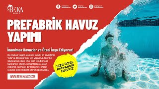 BETONARME  & PREFABRİK HAVUZ YAPIMI BAKIM ONARIM - PEYZAJ DÜZENLENMESİ | BEKA HA