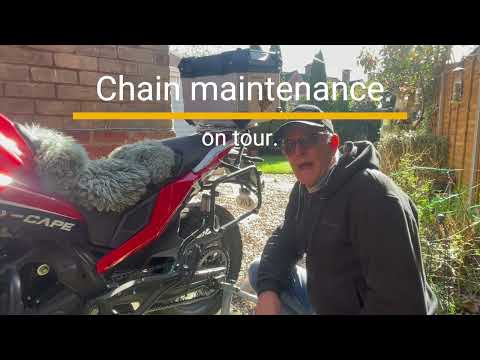 Motorcycle Tours To Spain - Top Tips: Chain maintenance