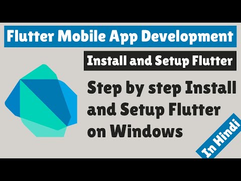 Flutter Mobile App Development Step by step Install and Setup Flutter on Windows