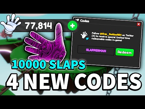 *NEW* WORKING ALL CODES FOR Slap Battles IN 2024 APRIL! ROBLOX Slap Battles CODES