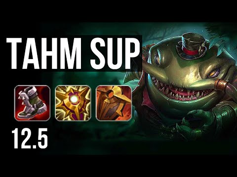TAHM KENCH & Varus vs RAKAN & Xayah (SUP) | Rank 2 Tahm, Rank 7, 3/2/16 | KR Challenger | 12.5