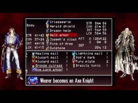 Castlevania Requiem Symphony of the Night - Whip First, Axe Questions Later - Guia de troféu