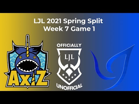 [EN] LJL Spring 2021 - Week 7 Game 1: Crest Gaming Act Vs AXIZ