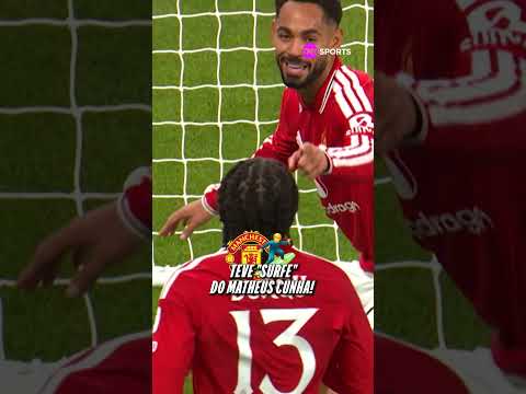 O MATHEUS CUNHA JÁ CRAVOU E “SURFOU” NA CHAMPIONS LEAGUE! #shorts
