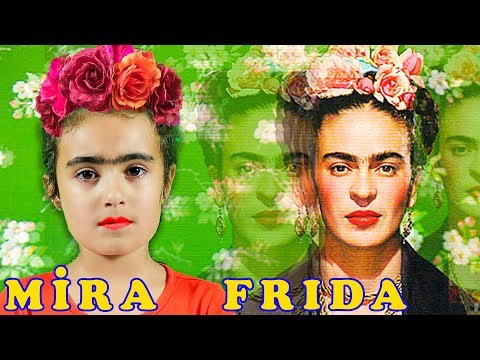 Mira Resim Yapıyor - Frida Kahlo | Ünlü Ressamlar ile Çiz Bakalım
