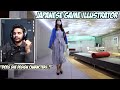 Indian Streamer Reacting To A DAY IN LIFE OF JAPANESE GAME ILLUSTRATOR