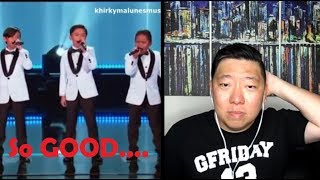 2018 - Vlog #27 - Reaction video - &quot;Listen&quot; -  Little Big Shots USA - TNT Boys