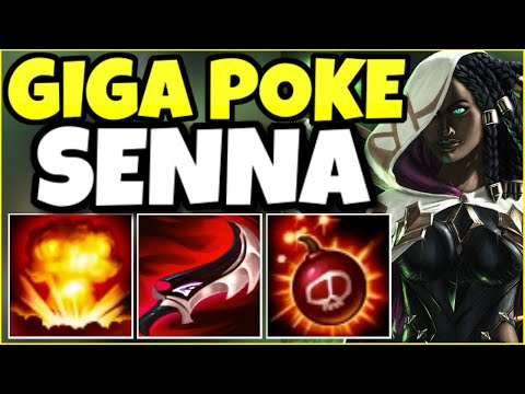 THERE IS ZERO COUNTERPLAY FOR THIS GIGA POKE SENNA COMBO! (LETHAL ONE-SHOTS) - League of Legends