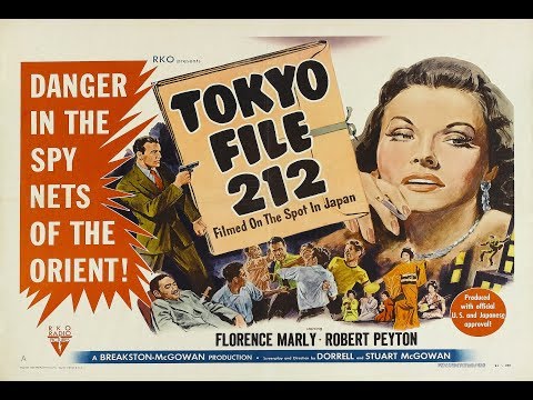 Tokyo File 212  (1951) Spy thriller movies