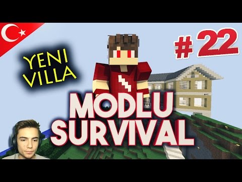 Minecraft Modlu Survival - Bölüm 22 - Yeni VİLLA !
