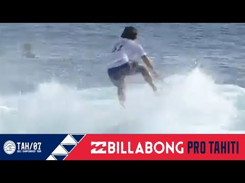Morais vs. Bourez vs. Gouveia - Round One, Heat 12 - Billabong Pro Tahiti 2017