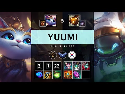 Yuumi Support vs Bard - KR Diamond Patch 25.07
