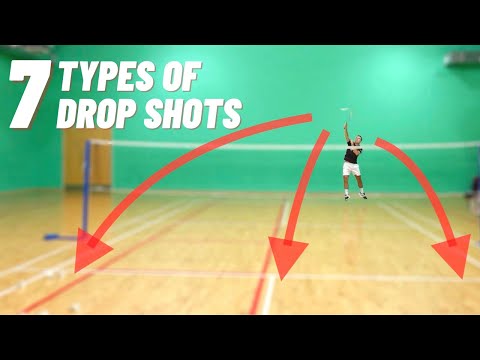 The 7 Different Drop Shots In Badminton