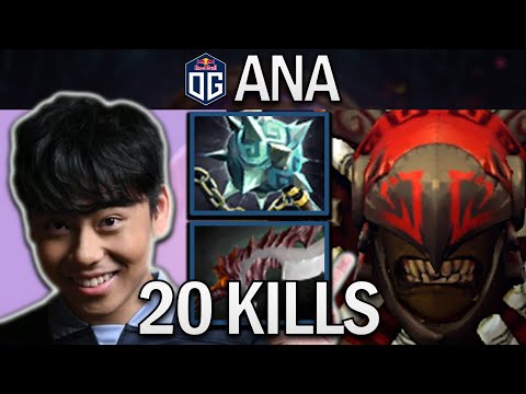 Bloodseeker Dota 2 Gameplay RNG.Ana with 20 Kills and Gleipnir #dota #dota2