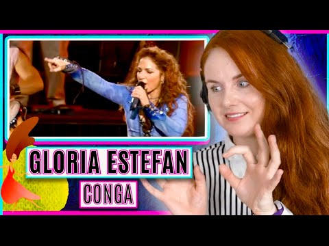 Vocal Coach reacts to Gloria Estefan - Miami Sound Machine - Conga (from Live and Unwrapped)