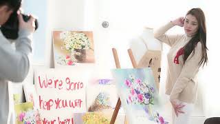 레이싱모델 인소희 스튜디오 차분직캠.