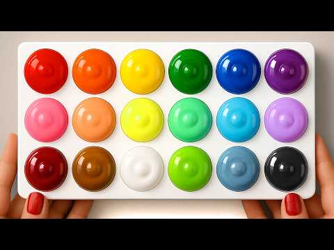 18 New Colors Made from Just 3 Paints in 3 Minutes!