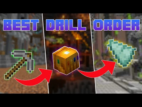 The BEST Drill Order in Hypixel Skyblock | Guide/Tutorial