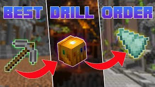 The BEST Drill Order in Hypixel Skyblock | Guide/Tutorial
