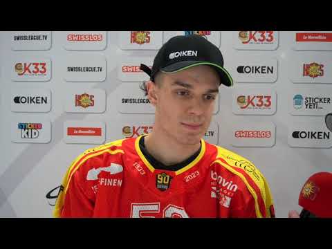 17.01.2023 HC Sierre – GCK Lions 3-5 Nicolas Perrenoud