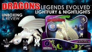 HTTYD 3 / Dragons - Legends Evolved ™ Lightfury & Nightlights - Unboxing & Review (Deutsch / German)