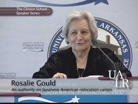 Rosalie Gould at the Clinton School | 2007