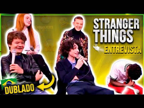 ELENCO de STRANGER THINGS REVELAM SEUS SHIPPS FAVORITOS (Entrevista Dublada)
