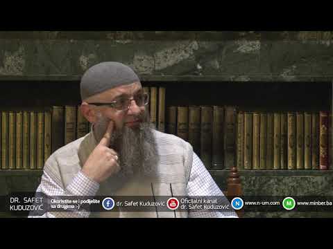 Spominjanje Allaha jezikom bez prisutnosti srca je krnjavo_dr. Safet Kuduzović