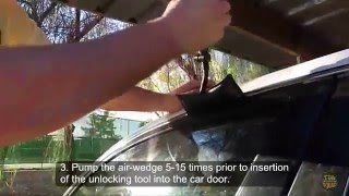 How To Unlock a Car With Air-Wedges