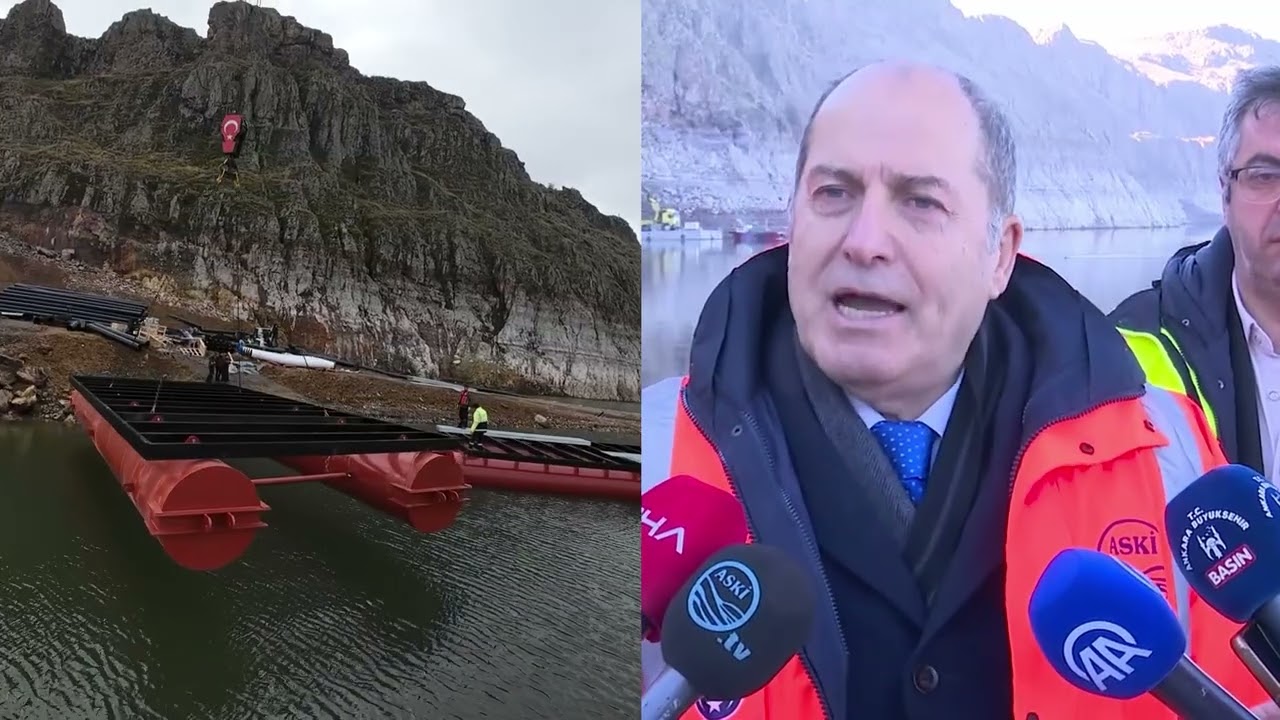 Başkent’in içme suyu arz güvenliğini güçlendirmek için yatırımlarımızı sürdürüyoruz.