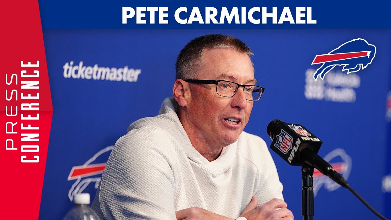 Pete Carmichael Introductory Press Conference | Buffalo Bills