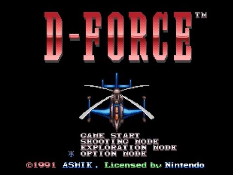 SNES Longplay [347] D-Force