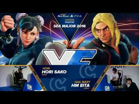 SFV: Hori | Sako vs HM | Eita - SEAM 2016 Losers Top 8 - CPT 2016