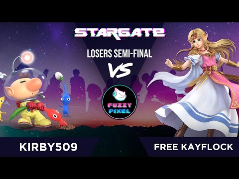 kirby509 (Olimar) vs Free KayFlock (Zelda) - Losers Semi-Final - Stargate #44