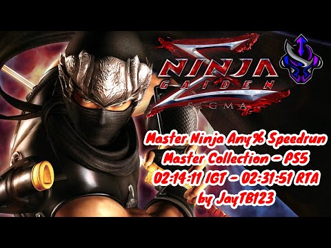 Ninja Gaiden Sigma Master Collection - Master Ninja Any% Speedrun PS5 - 02:14:11IGT/02:31:51RTA [WR]