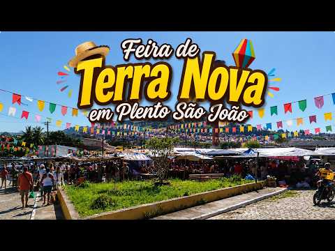 FEIRA DE TERRA NOVA BAHIA | Mercado Colorido com Frutas Frescas