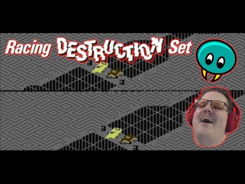 Racing Destruction Set (C64) | SUCH A COOL GAME